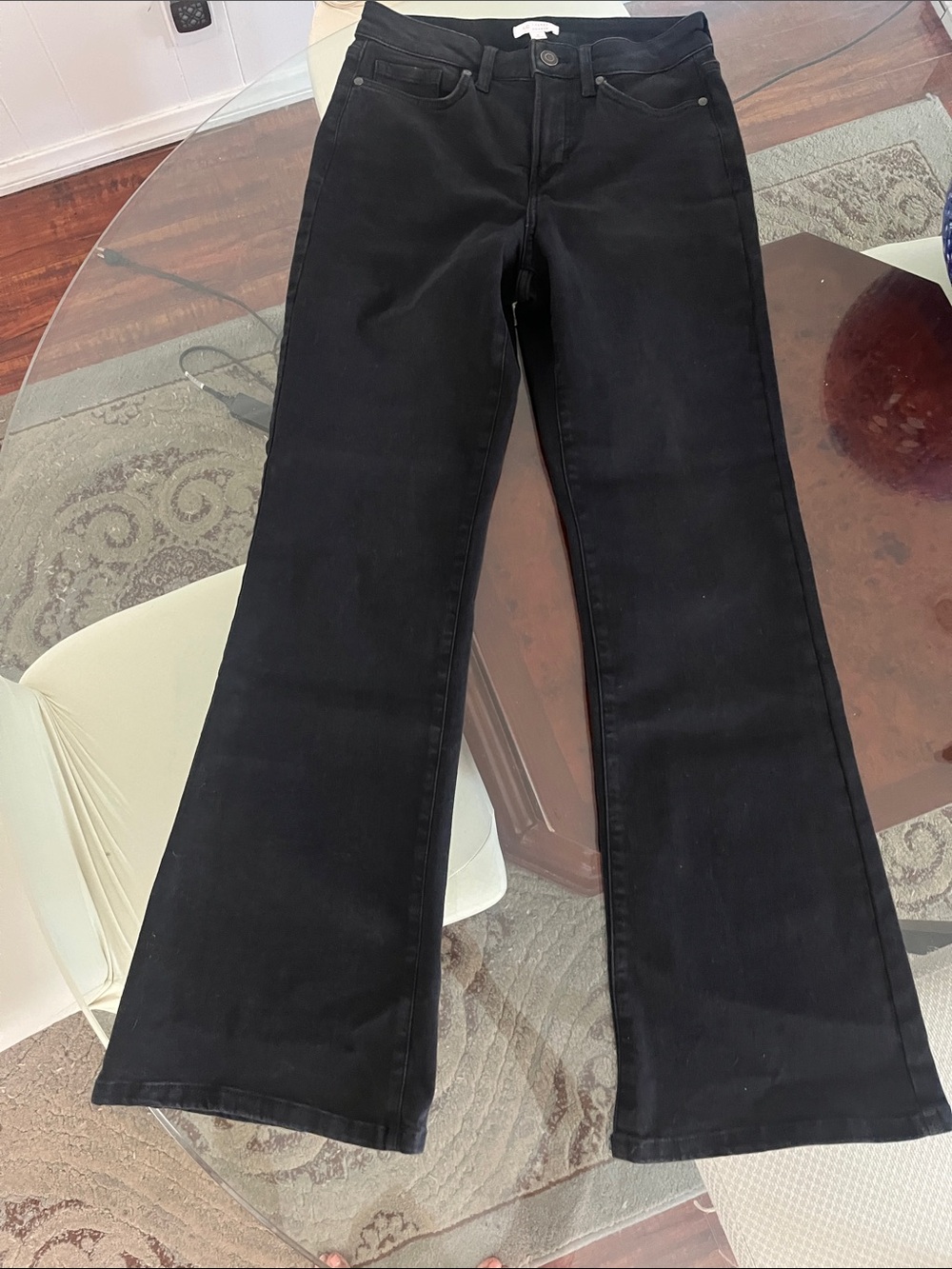 LC Lauren Conrad Black Flared Jeans